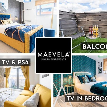 Maevela Apartments - Ultra Lavish Luxury 2 Bed Apartment City Centre - With Balcony - Free Secure Parking - Ps4 & Smart Tv'S Birmingham Exterior photo