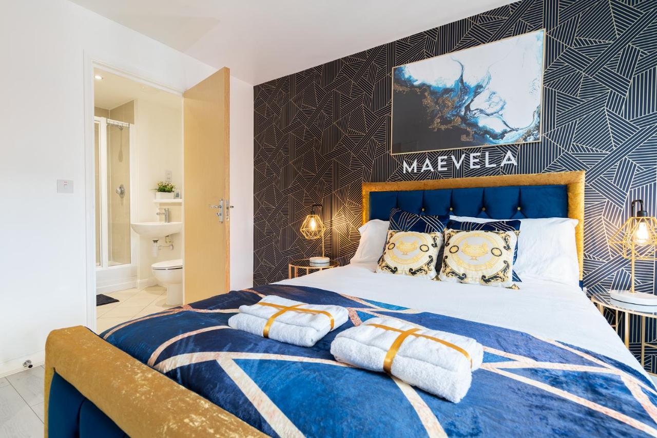 Maevela Apartments - Ultra Lavish Luxury 2 Bed Apartment City Centre - With Balcony - Free Secure Parking - Ps4 & Smart Tv'S Birmingham Exterior photo